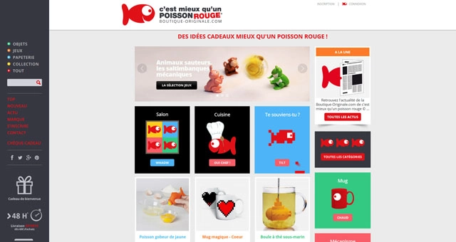 Réalisation boutique-originale.com